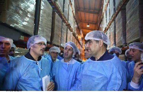 بازدید از بزرگترین شرکت تولید شیرخشک خاورمیانه